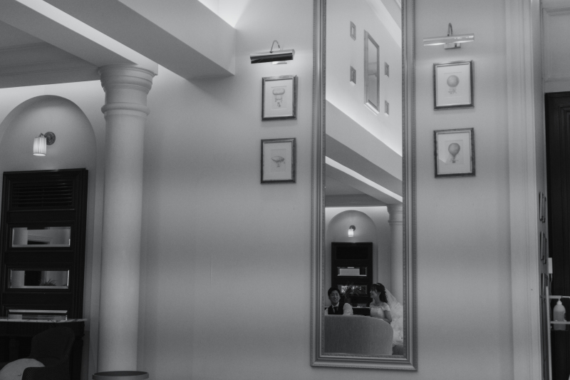 待っている時に