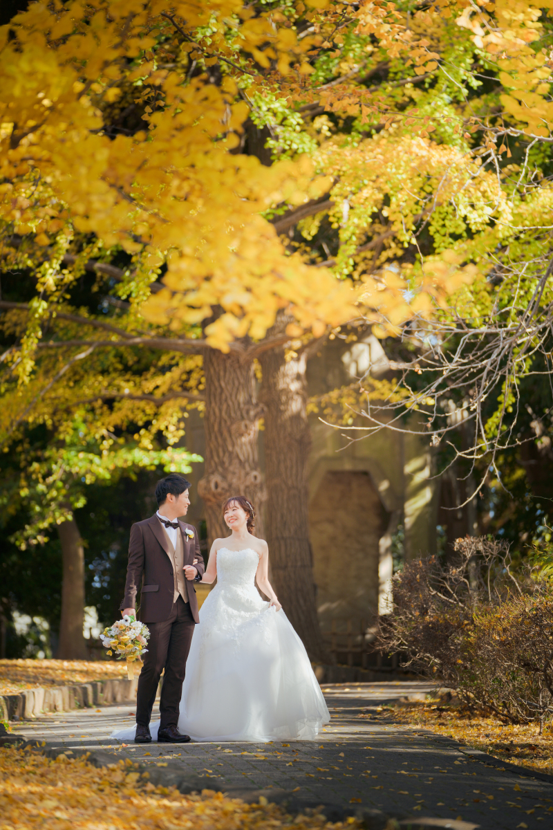 イチョウも綺麗でした。