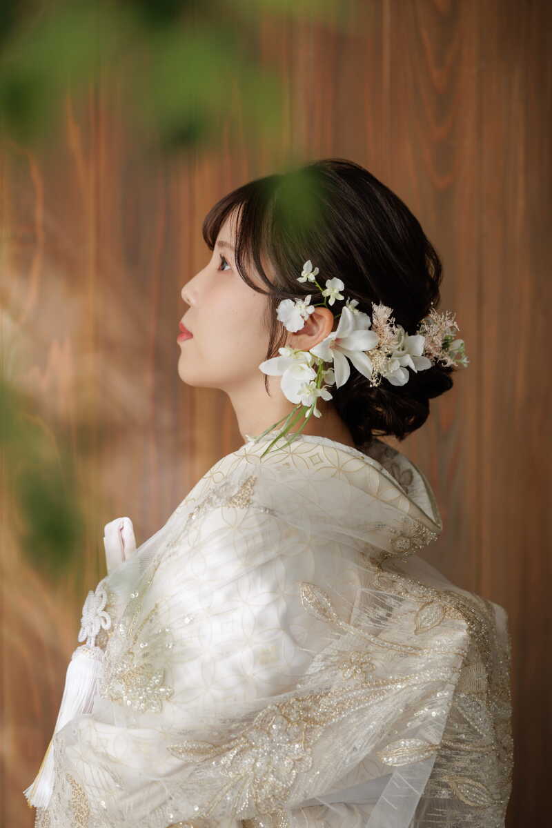 ヘアメイクも