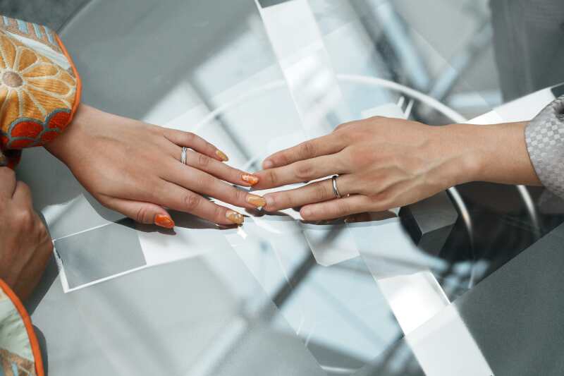 お手元も美しく