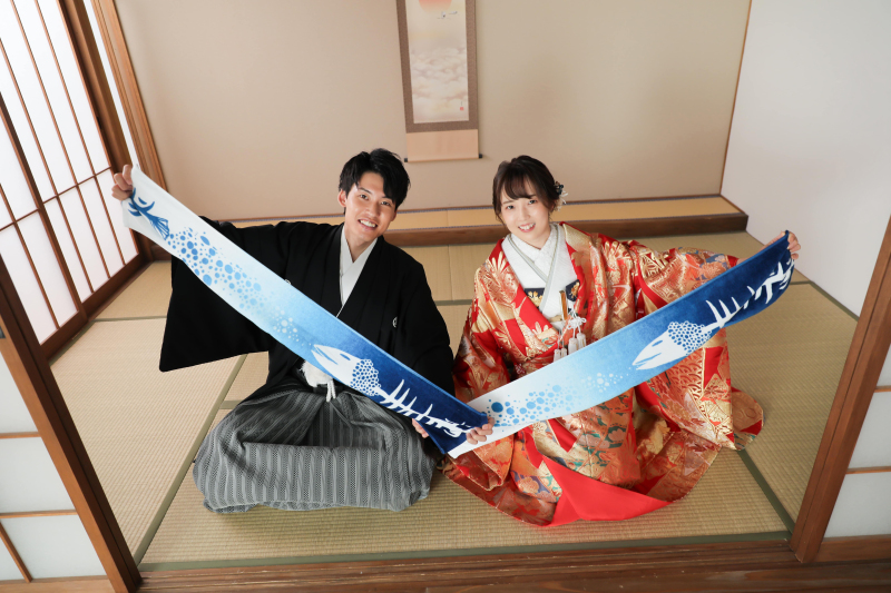 屋内庭園スタジオ。