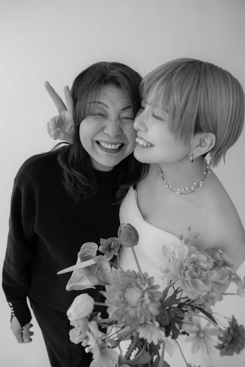 お母様と新婦さん