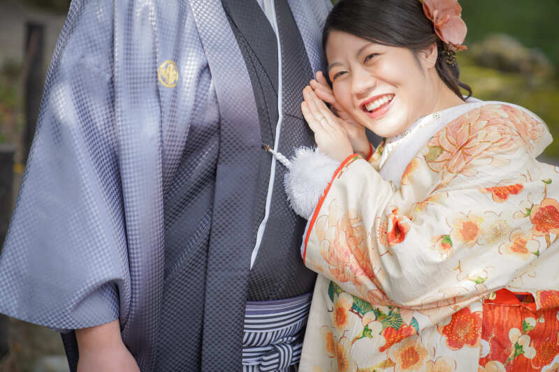 新婦様の笑顔に