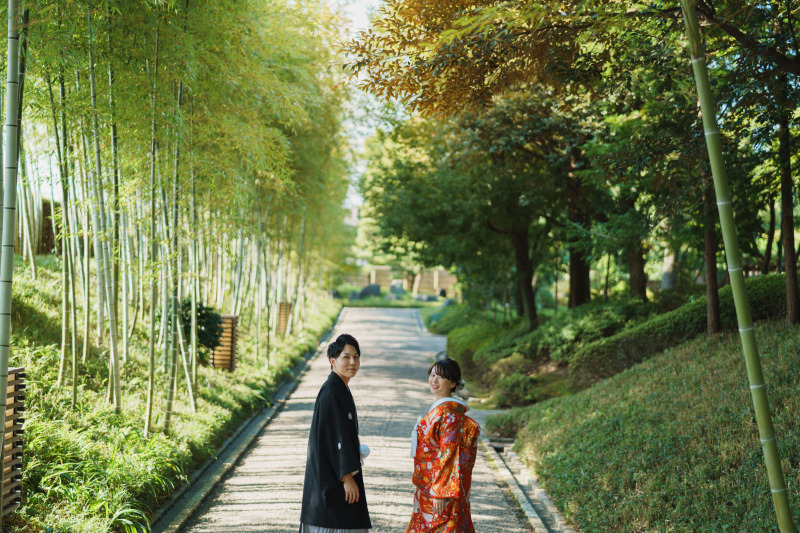 夕陽の綺麗な時間 花田苑ロケーション