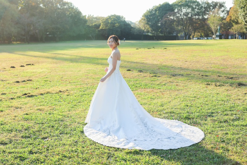 新婦様のソロカット