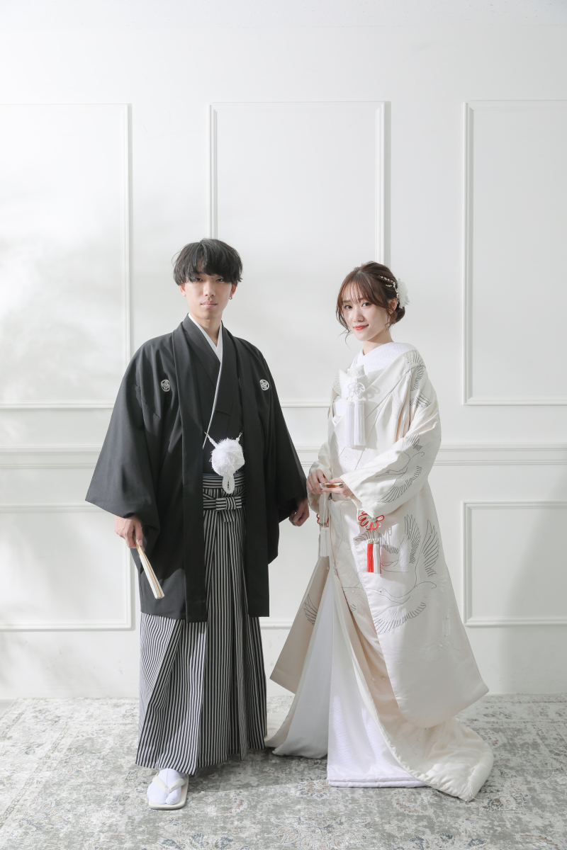 しっかりとした立ち姿も