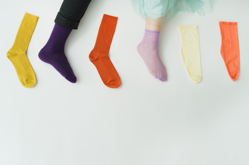 靴下だけで雰囲気作れます！