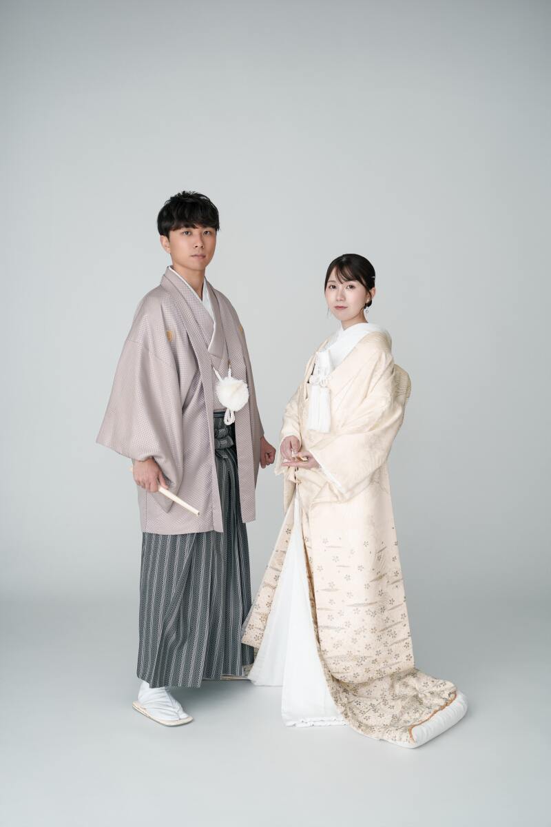 フォーマルな立ち姿