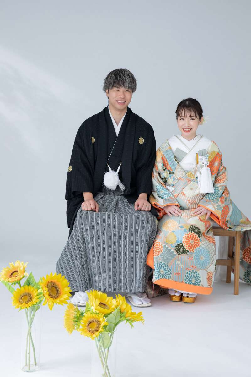 まずは色打掛から