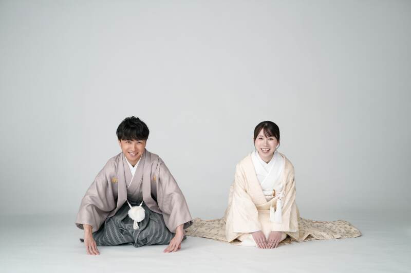 お辞儀ショット