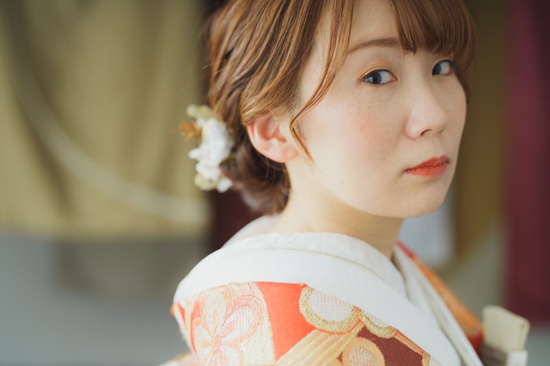 クールな表情も魅力的です