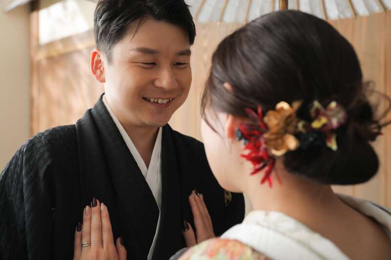 愛しさ溢れる表情