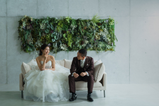 シンプルだけどオシャレなスタジオで