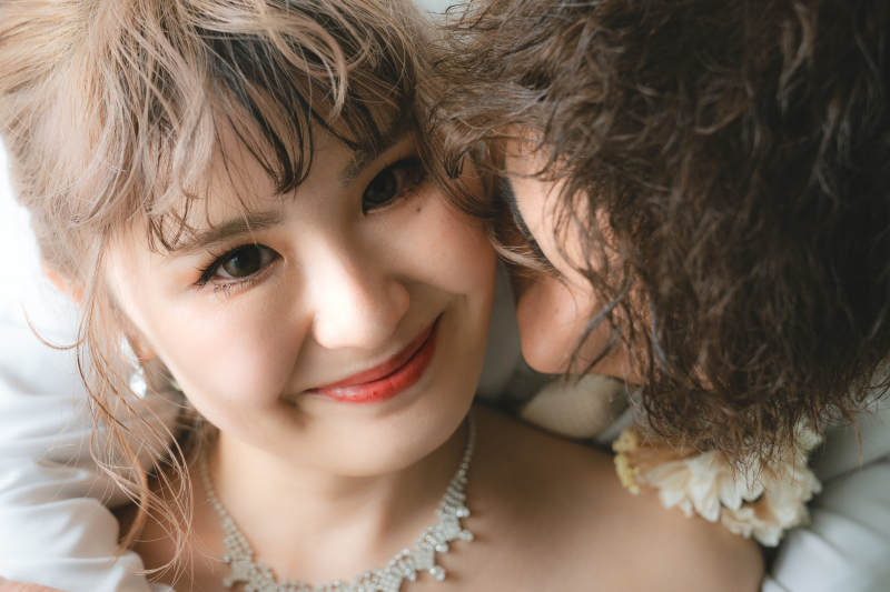 ぎゅっと寄って