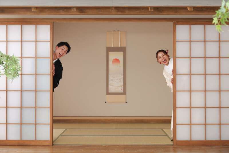 自然体のお二人を