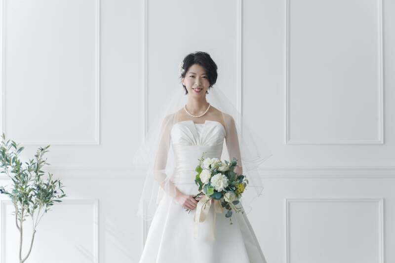 新婦様のソロカット