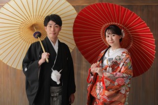 屋内庭園スタジオで