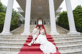 チャペル＋屋内庭園スタジオ撮影