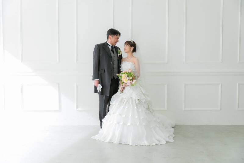 お次は、洋装で