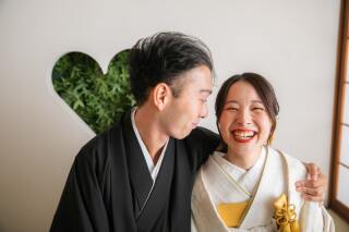 屋内庭園スタジオにて