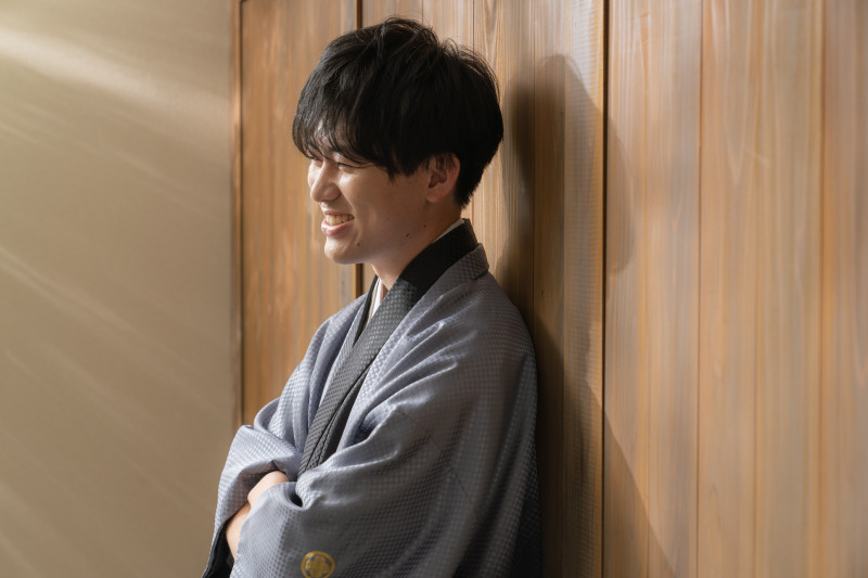 ご新郎様のソロショット