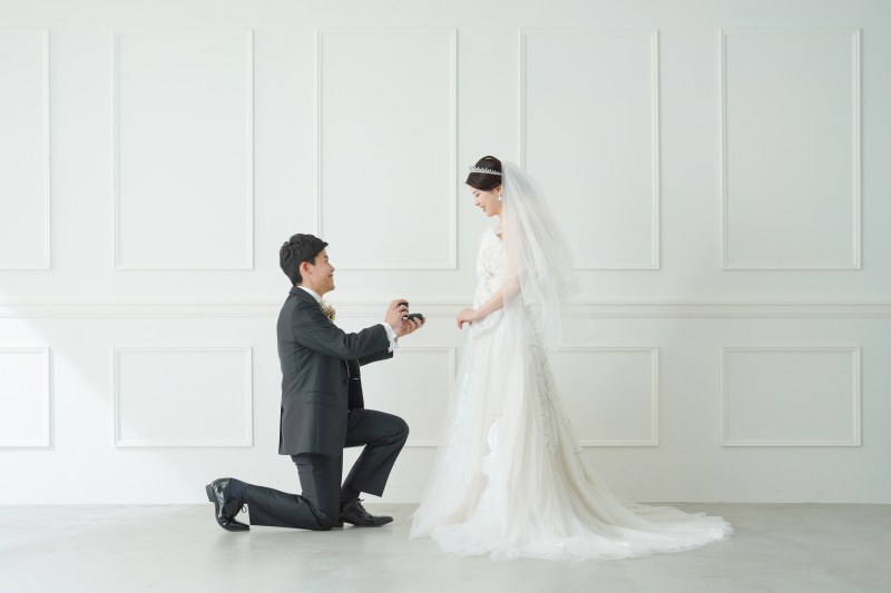 プロポーズシーンを再現して。