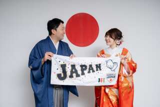 いろいろな衣装と小物でお二人だけの特別な一枚を