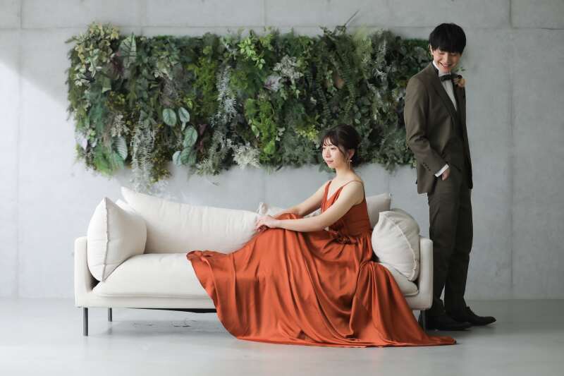 ポージングを決めて