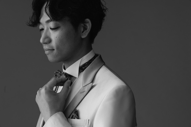 ご新郎様のソロショット