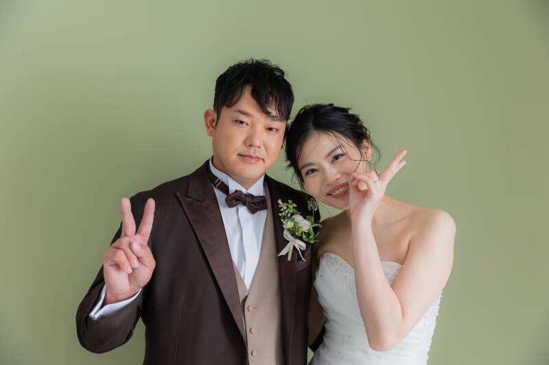 最後はピース！