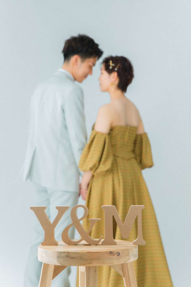 イニシャルを使って！