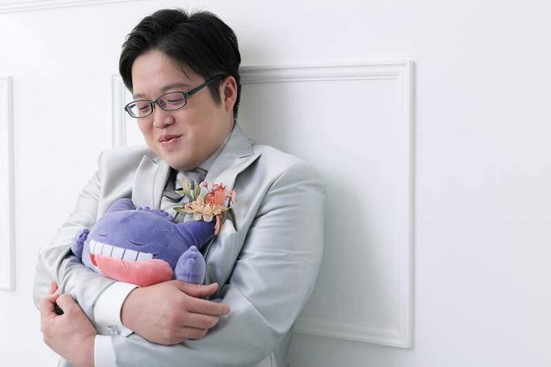 ぬいぐるみとお揃いの表情で♡