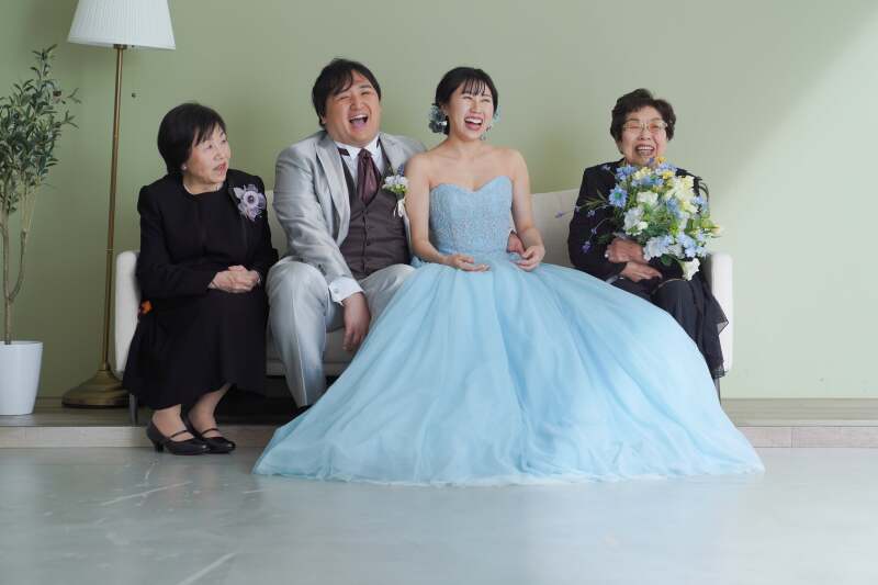 ご新婦様のご家族さまと