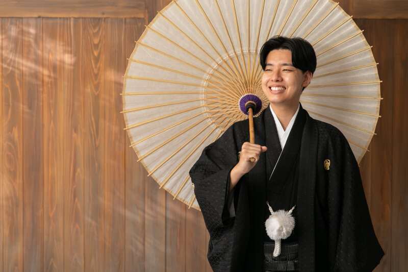 新郎様のソロカット