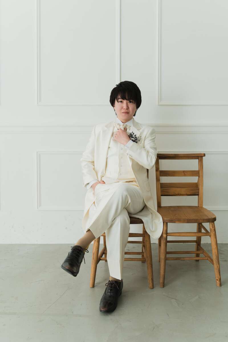 新郎様のソロカット