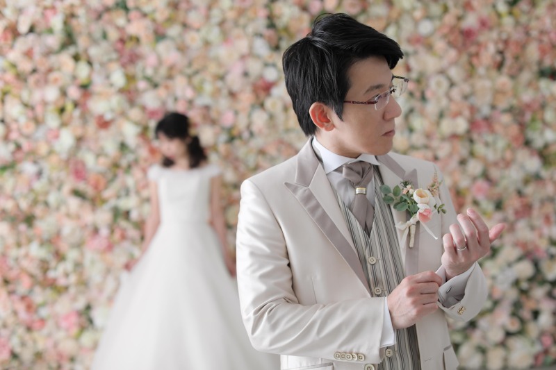 身支度を整えて