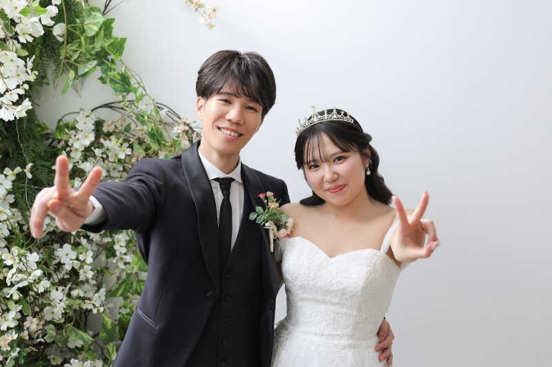 最後はピースで！！