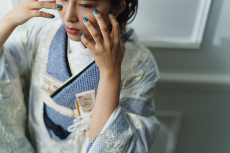 ネイルと合わせて