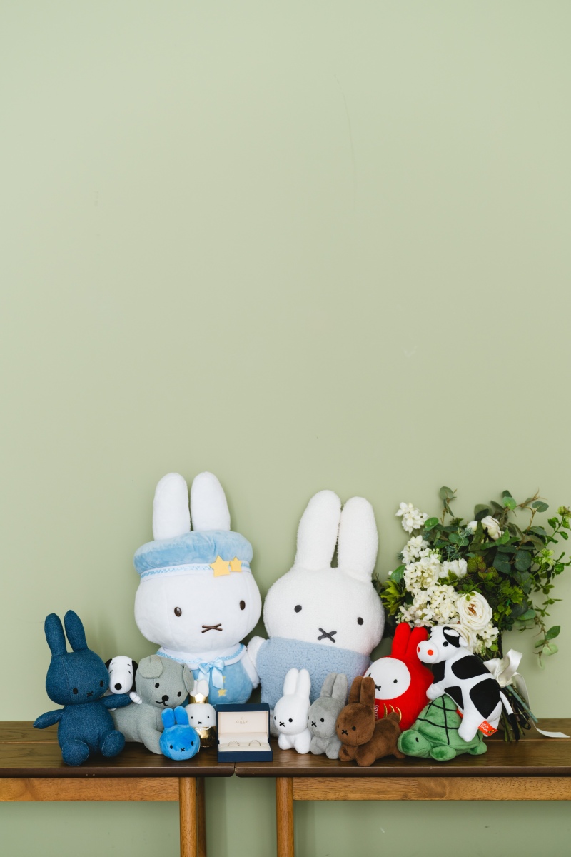 ぬいぐるみだけのお写真も!