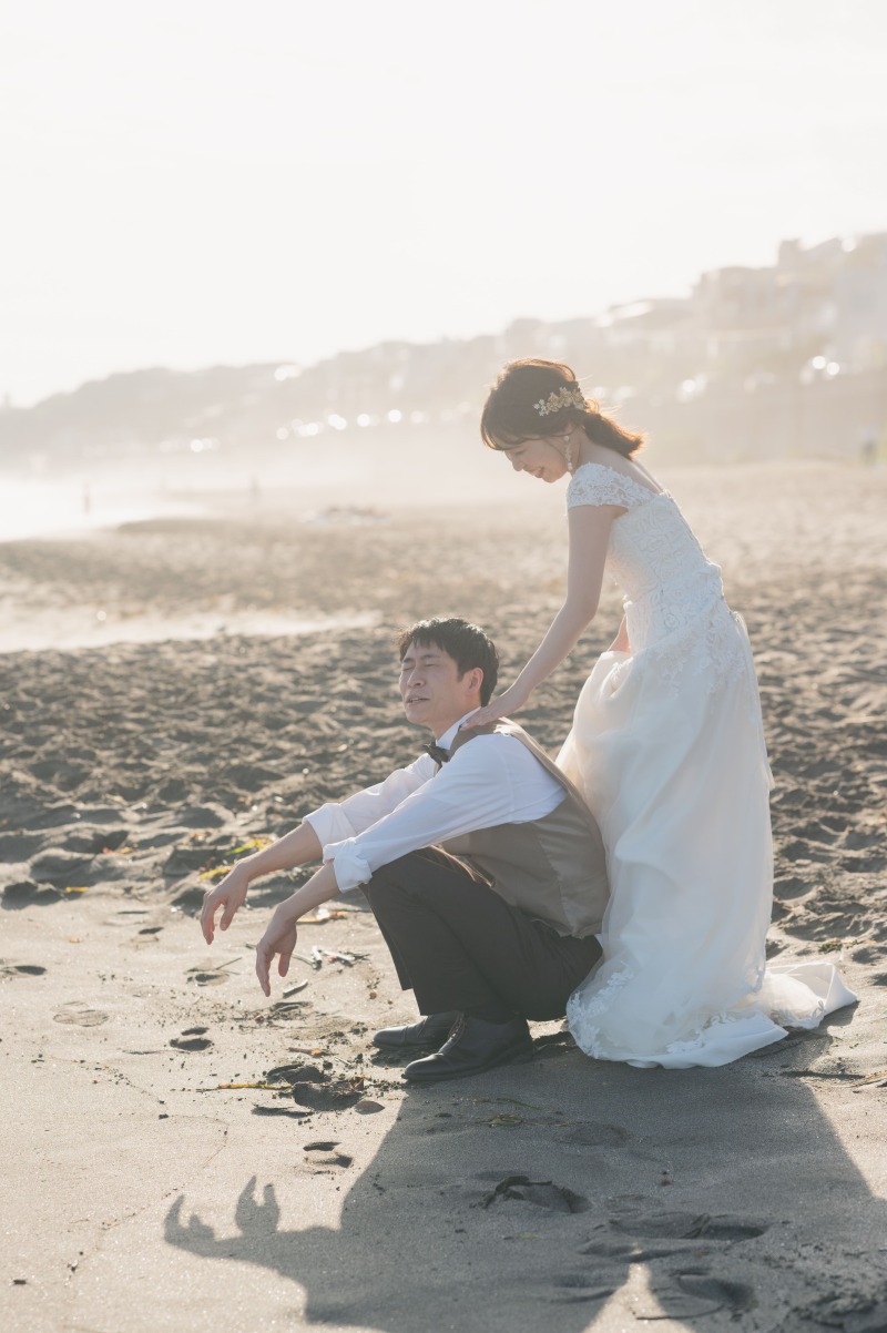 緊張の溶けた新郎様