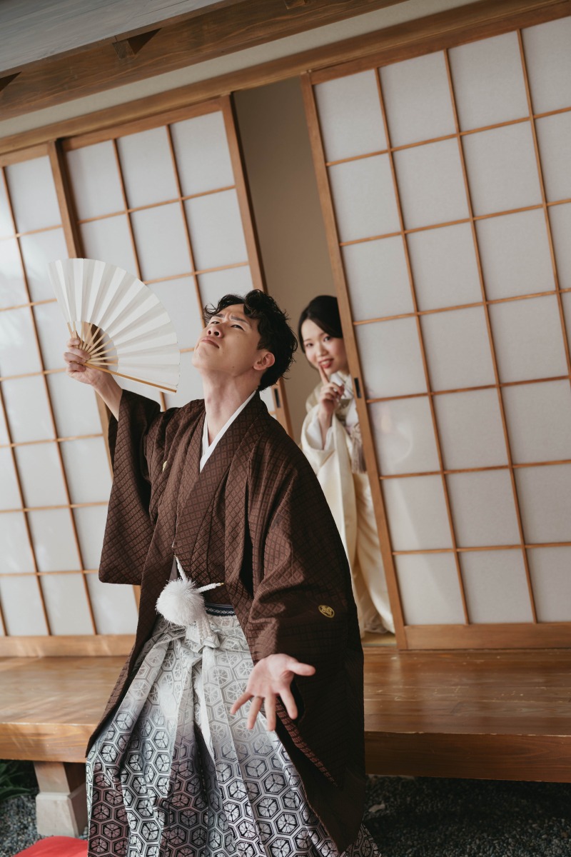 ノリノリのご新郎様！