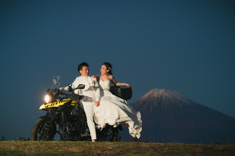 自然を味方にした演出