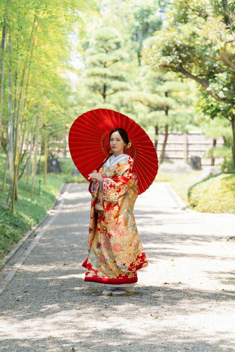 新婦様のソロカット