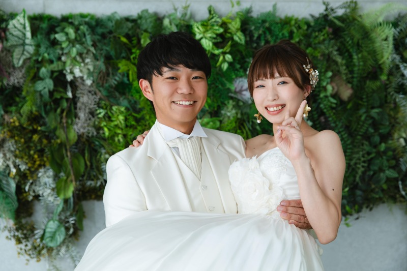 ラフにピースで!