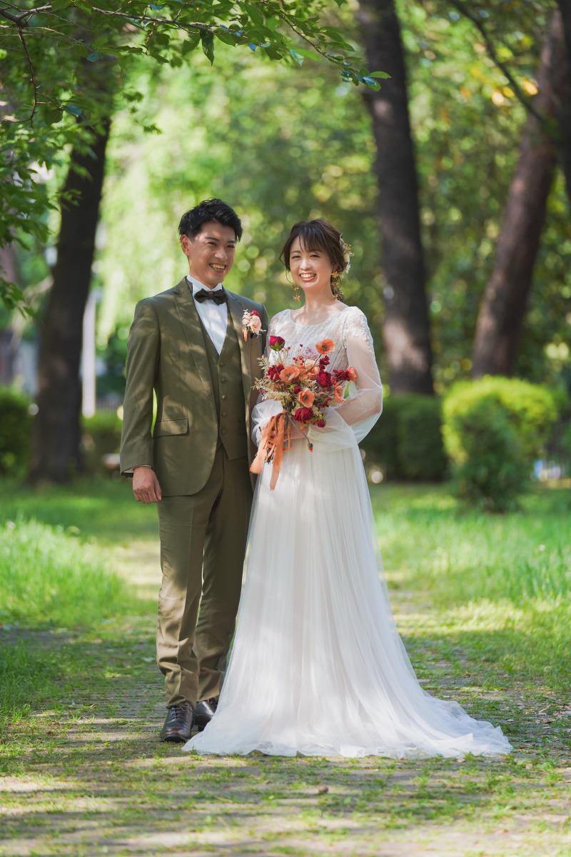 キリッとした立ち姿