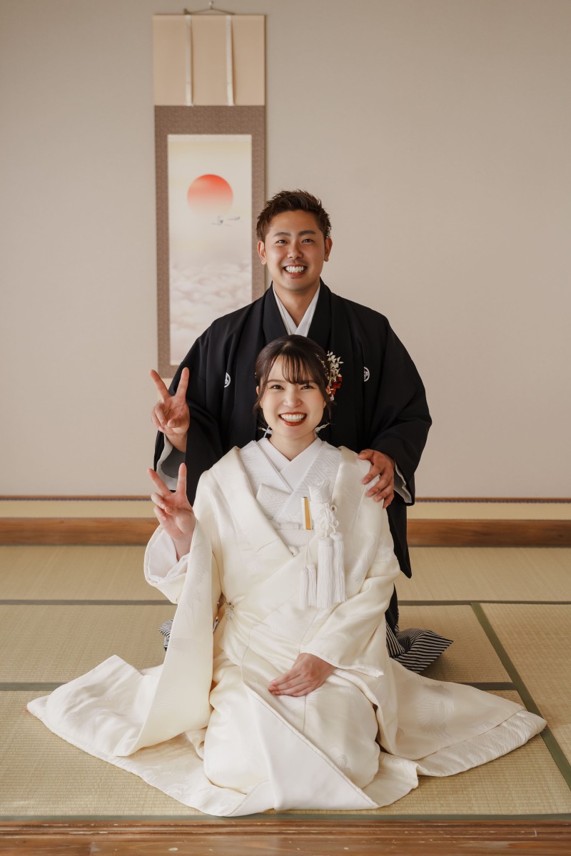 おそろいピース！！