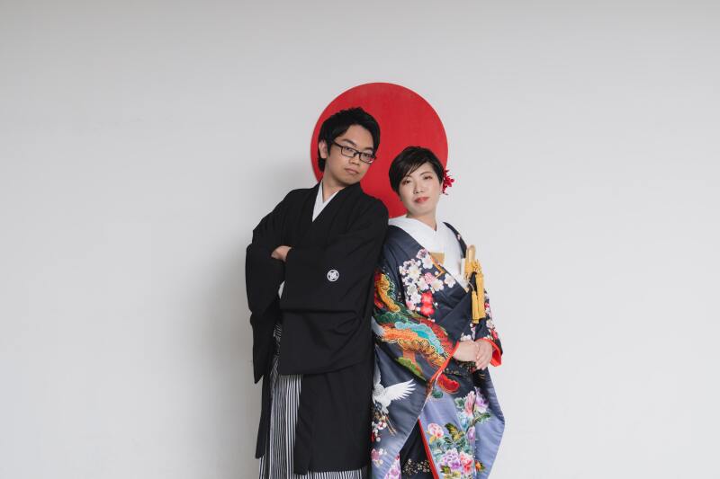 スタジオで和装も洋装も！