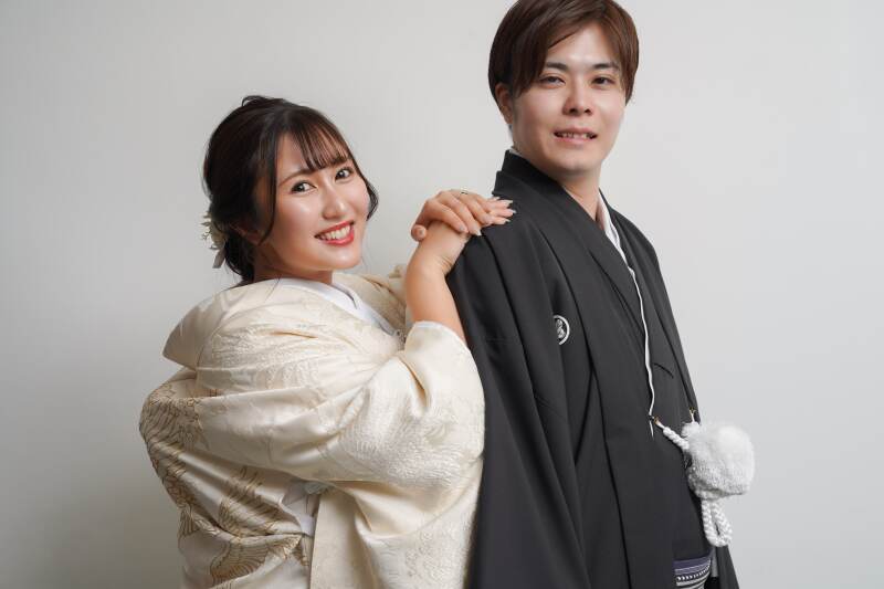 肩に体重を預けて。