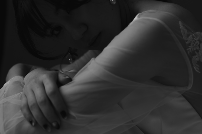 暗い写真に見えるけど