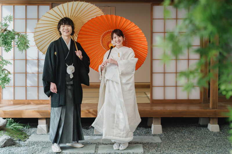 まずは和装から！